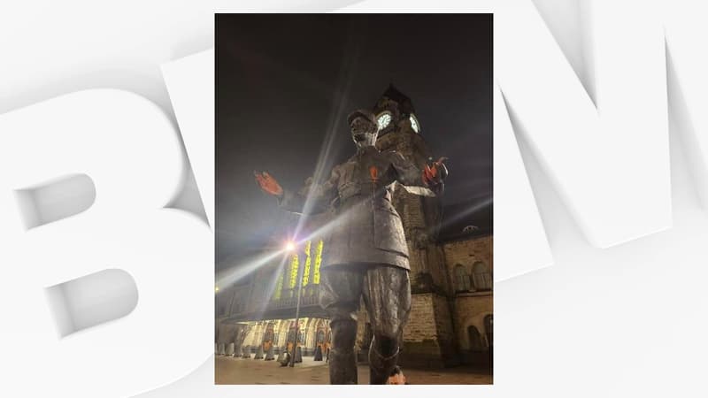Metz: une statue de de Gaulle dégradée, le maire se dit 
