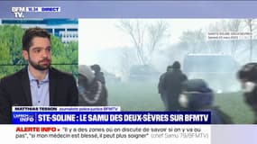 Sainte-Soline: interrogé par BFMTV,  le chef du Samu 79 assure qu'il "n'y a pas de fautif"