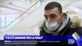 "J'ai été engrené par le mouvement de foule." L'un des prévenus jugés pour le saccage de l'Arc de Triomphe en décembre 2018 témoigne