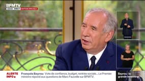 Vote de confiance: "Je pense que les jours qui vont venir sont cruciaux", déclare François Bayrou