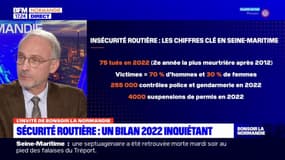 Sécurité routière: un bilan 2022 inquiétant en Normandie