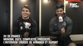 XV de France : Mondial 2023, complicité, précocité... l'interview croisée de Dupont et Ntamack 