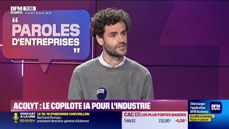 Stéphane Colle (Acolyt) : Acolyt, le copilote IA pour l'industrie - 25/04