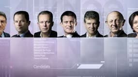 Les sept candidat à la primaire sont attendus pour un premier débat