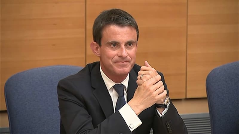 Manuel Valls en visite à l'université de Tel-Aviv, le 22 mai 2016.