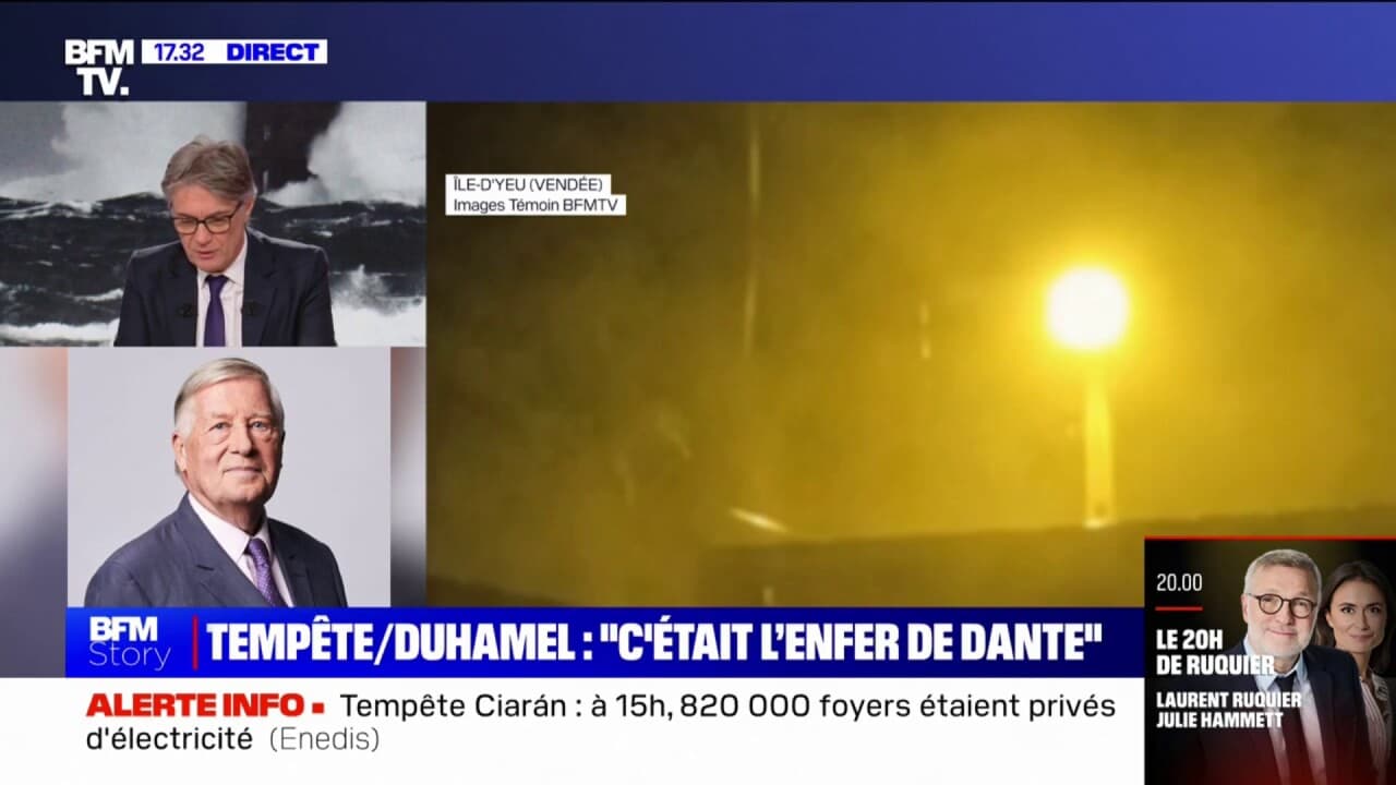 Tempête Ciarán "J'ai connu beaucoup de tempêtes sur l’île d'Yeu