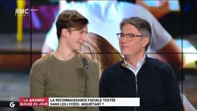  #Sécurité - Témoignage d'un lycéen sur la reconnaissance faciale : "Vous êtes face à un jeune qui vous demande de l'humanité, vous lui répondez par des machines, des appareils et des robots !" Sylvain Grandserre