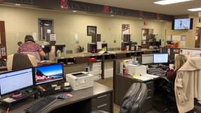 USA: un bureau de vote en Georgie