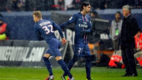 David Beckham et Javier Pastore