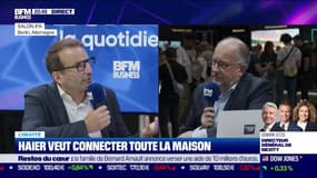 Vincent Rotger (Haier) : Haier veut connecter toute la maison - 04/09