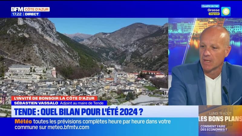 Sébastien Vassalo, adjoint au maire de Tende, regrette qu'on ne parle plus de la vallée que pour le tunnel 