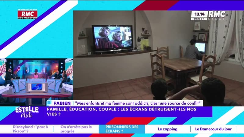 Omniprésence des écrans : "Ça pourrait détruire la vie de famille entièrement", avoue Fabien, auditeur