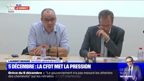 Réforme des retraites: "Il est grand temps que le gouvernement sorte de l’ambiguïté" (Laurent Berger, secrétaire général de la CFDT)