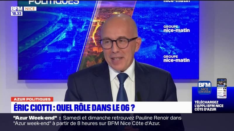Après son élection à la tête des Républicains, Eric Ciotti pourrait s'entourer d'élus des Alpes-Maritimes
