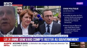 Volonté d'Annie Genevard de rester au gouvernement: "Elle ne représentera qu'elle-même", déclare Max Brisson, sénateur Les Républicains