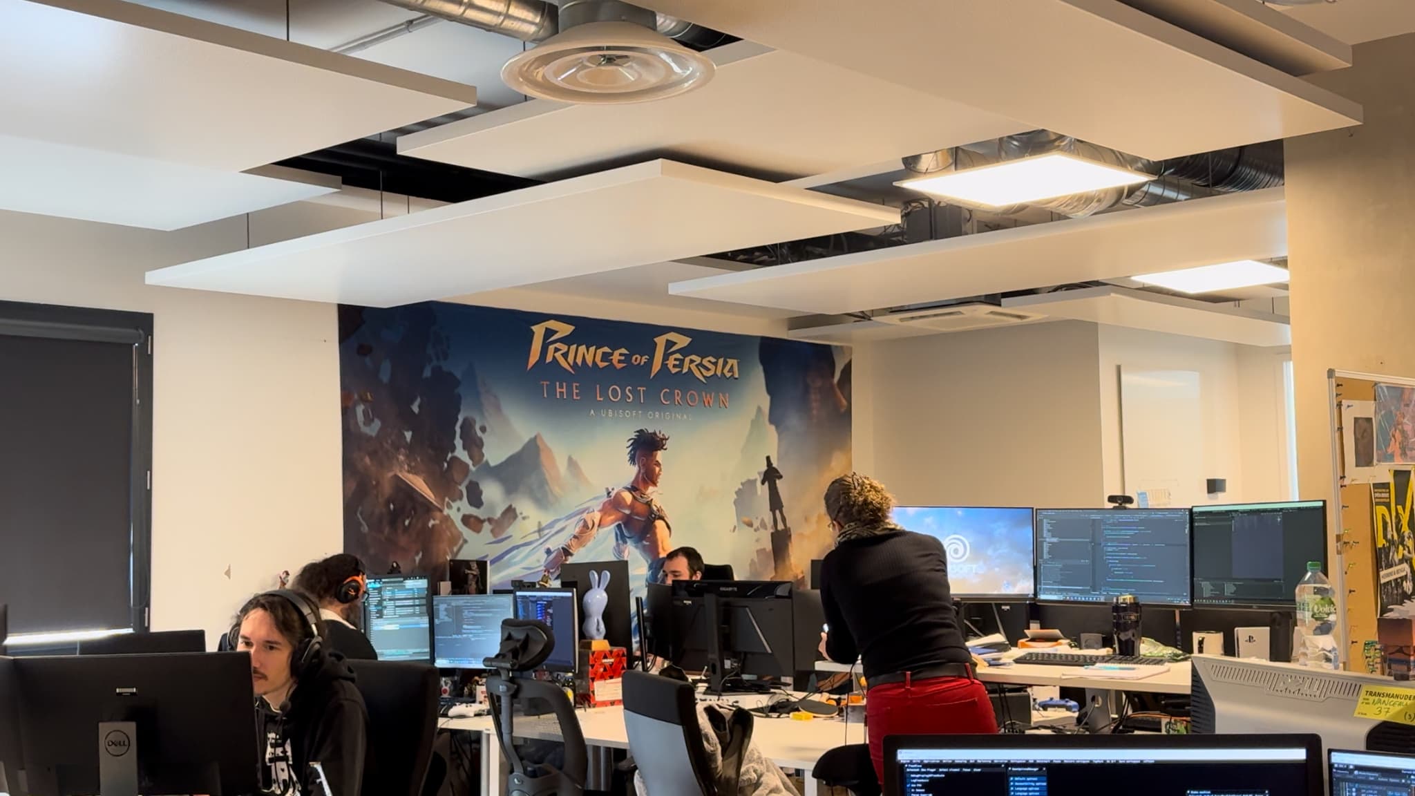 Les équipes de Prince of Persia - The Lost Crown dans les studios d'Ubisoft Montpellier Les équipes de Prince of Persia - The Lost Crown dans les studios d'Ubisoft Montpellier