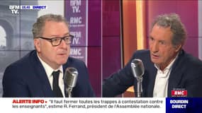 Les rayons halals ou cacher dans les supermarchés "ne choquent pas" Richard Ferrand