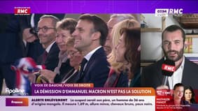 Voix de droite - La démission d'Emmanuel Macron n'est pas la solution