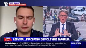 Les civils évacués de l'usine Azovstal toujours attendus à Zaporijia, selon le député de Marioupol, Iaroslav Zheleznyak