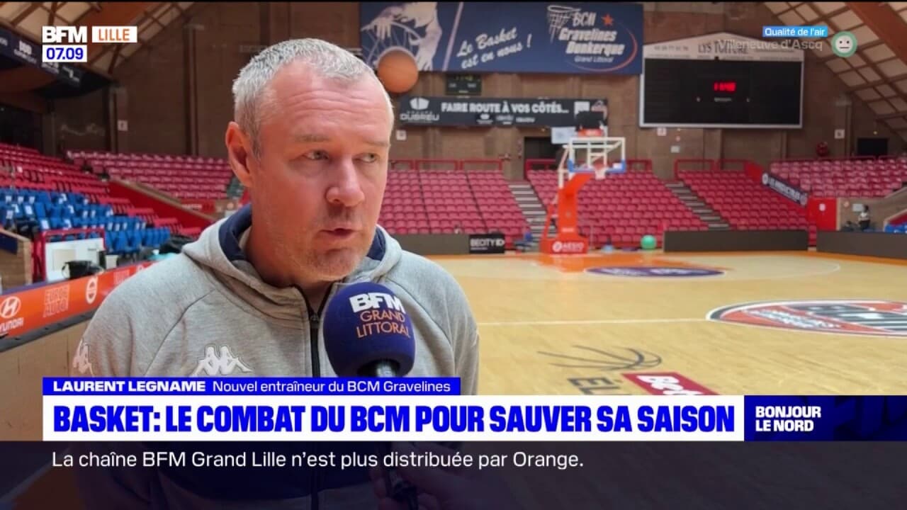 Le nouveau coach du BCM Gravelines-Dunkerque prêt à relever un défi pas si  fou que ça