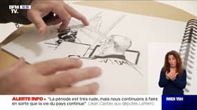 L'auteur de BD François Boucq raconte comment il dessine le procès de l'attentat de "Charlie Hebdo"