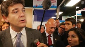 Arnaud Montebourg au salon du Made in France