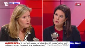 Yaël Braun-Pivet sur une possible dissolution de l'Assemblée : "Ca serait un échec collectif".