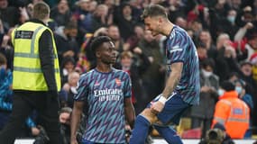 Bukayo Saka et Ben White
