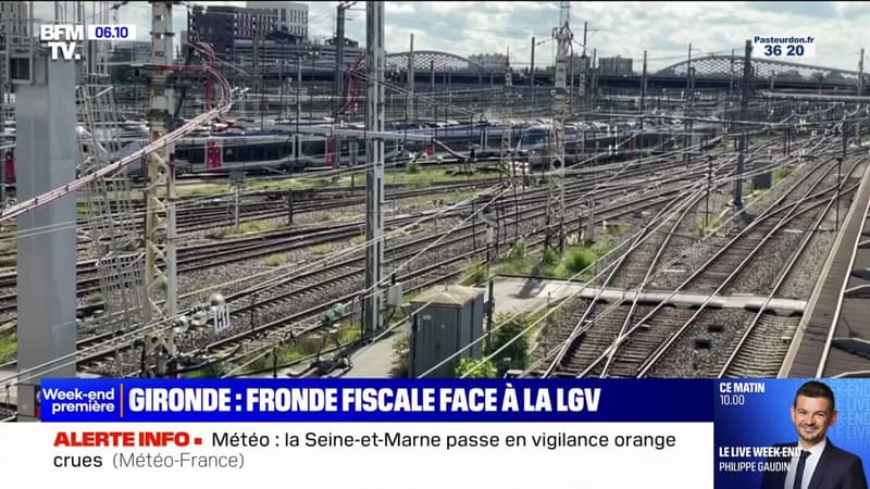 Gironde: des habitants décident de ne pas payer une taxe locale de financement d'une ligne TGV