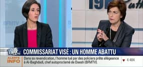 Attaque d'un commissariat à Barbès: "On rentre dans la classification d'un acte terroriste", Céline Berthon