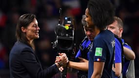 Corinne Diacre et Wendie Renard