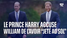 "Il m'a jeté au sol": dans son livre, le prince Harry raconte une violente dispute avec son frère William
