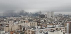 Incendie en cours gare de Lyon à Paris - Témoins BFMTV