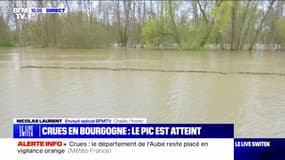 Crues dans l'Yonne: le pic est atteint et l'eau commence à redescendre à Chablis