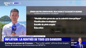 Emmanuel Macron et Élisabeth Borne dîneront ensemble demain soir à l'Élysée afin d'évoquer les grands dossiers de la rentrée 