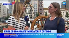 L'été chez nous: visite du trois-mâts Mercator à Ostende en Belgique