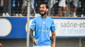 Dario Benedetto tout sourire avec l'OM