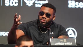 Jarrell Miller à Londres, le 15 novembre 2023