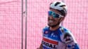 La libération de Julian Alaphilippe après sa victoire lors de la 12e étape du Giro, le 16 mai 2024