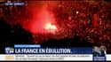 France-Belgique : ces images incroyables sur les Champs-Élysées... en feu ! 