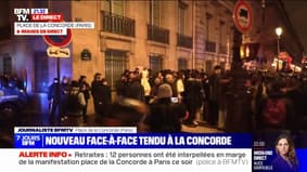 Paris: Protesters evacuated to streets adjacent to Place de la Concorde