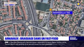 Marseille: un employé du restaurant KFC des Arnavaux braqué par un individu