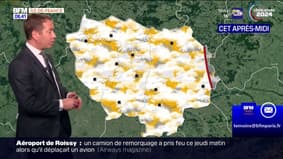 Météo Paris Île-de-France: des averses orageuses avec une accalmie en début d'après-midi