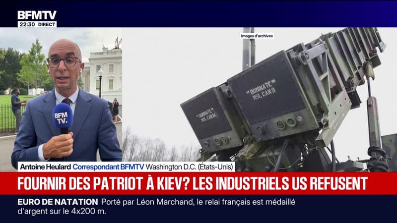 Guerre en Ukraine: les industriels américains refusent de fournir des missiles Patriot à l'armée ukrainienne
