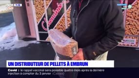 Hautes-Alpes: un distributeur de pellets a été installé à Embrun