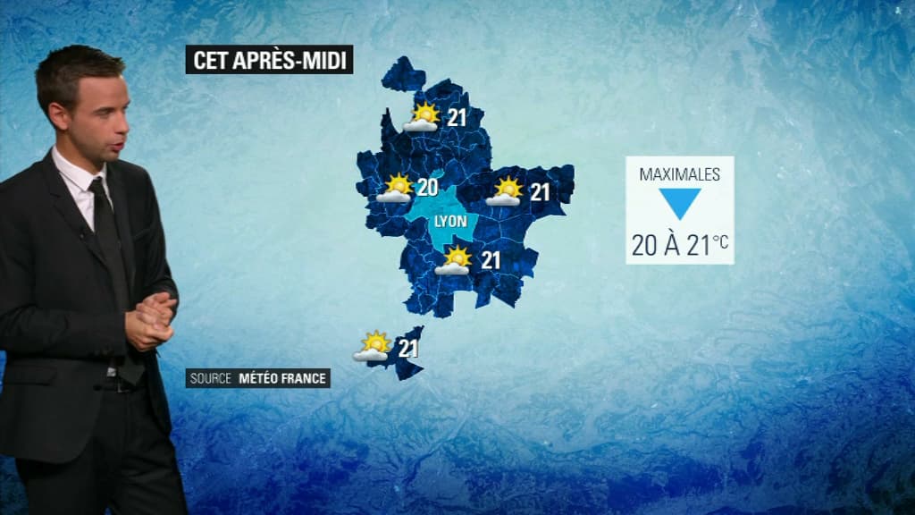 La météo de ce lundi 23 septembre.