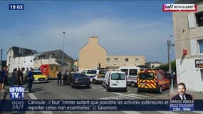 "On a vu deux hommes allongés au sol." Un tireur fait deux blessés devant une mosquée à Brest