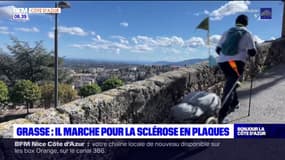 Grasse: Luc Pace marche pour sensibiliser à la sclérose en plaques