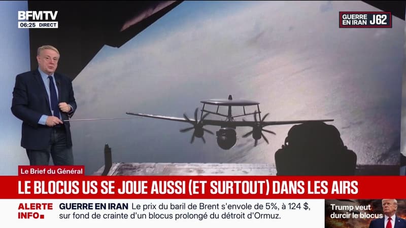 LE BRIEF DU GÉNÉRAL - Le blocus américain du détroit d'Ormuz se joue aussi dans les airs