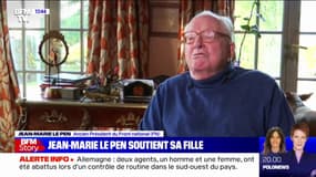 Jean-Marie Le Pen: "Je soutiendrai Marine Le Pen"